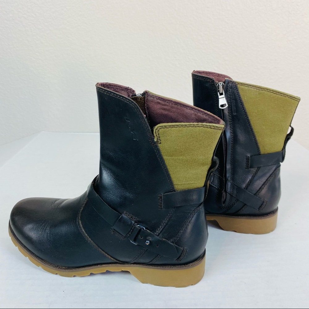 Teva Black and Tan Ankle Boots - Picture 2 of 11